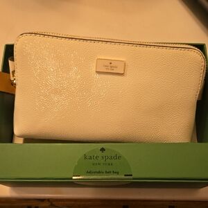 Kate Spade Cream Clutch Belt